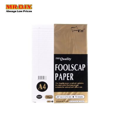 A4 Brown Foolscap Paper  70&#039;S-1037/70