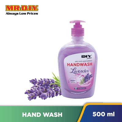 (MR.DIY) Premium Hydra-Active Antibacterial Handwash Lavender (500ml)