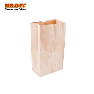 (MR.DIY) Brown Paper bag (20pcs)