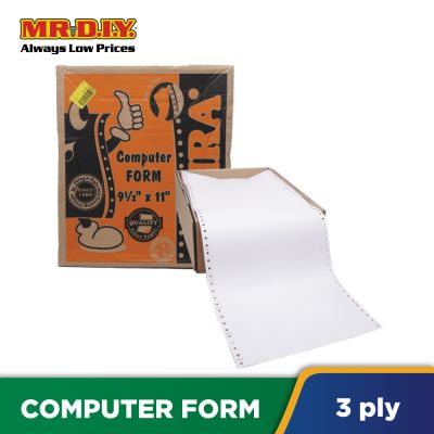 AKIRA 3 Ply 2UP NCR Colour Computer Form (300 Sheets)