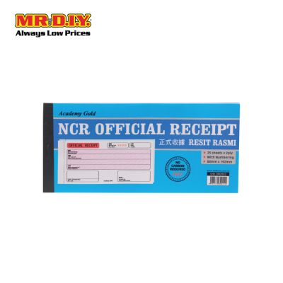 NCR Official Receipt (2Ply)