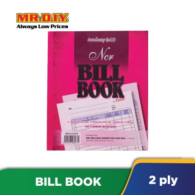 NCR 2 Ply Bill Book (40 Sheets)