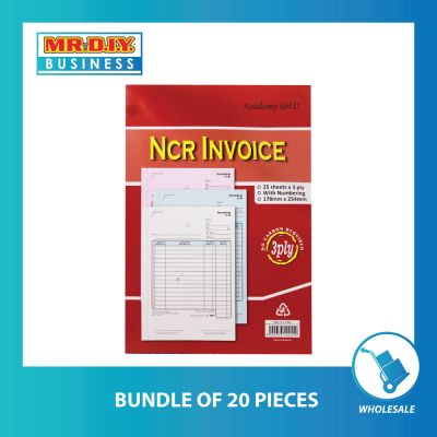 NCR Invoice Book (3Plyx25Set) 