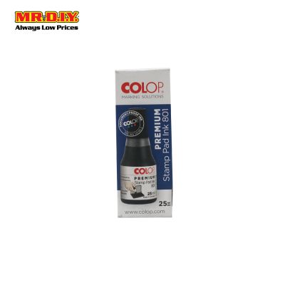 COLOP Stamp Pad Refill Ink- Black