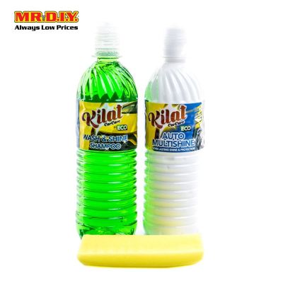 Car Wash Soap and Tyre Polish
