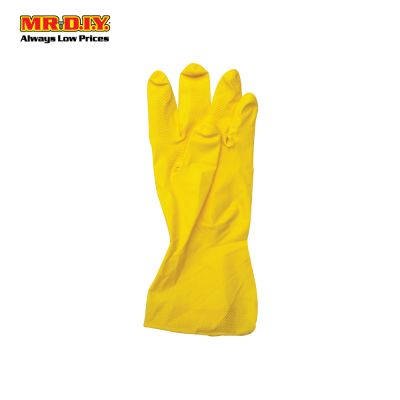 TOP GLOVE PolyCare Gloves Yellow (Size: M)