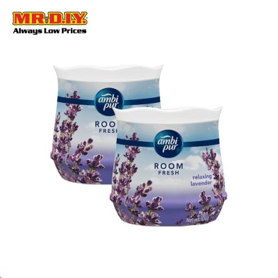AMBI PUR Room Air Refreshing Relaxing Lavender Gel (2 X 180g)