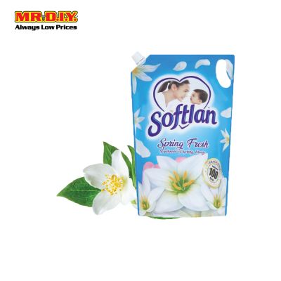 Softlan Spring Fresh Fabric Softener (1.6L) Refill-Blue
