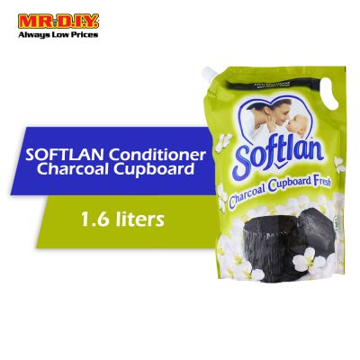 SOFTLAN Fabric Conditioner Charcoal Cupboard Fresh Refill Pack (1.6L)