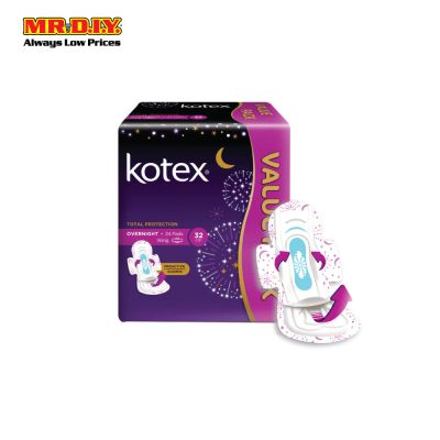 KOTEX Total Protection Overnight Wing Pad (24pcs)