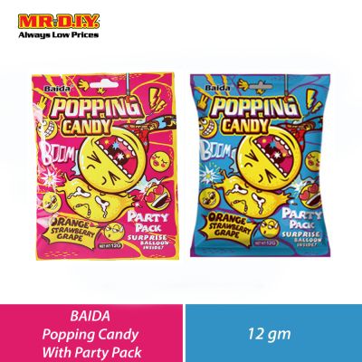 BAIDA Popping Candy With Party Pack (12g)