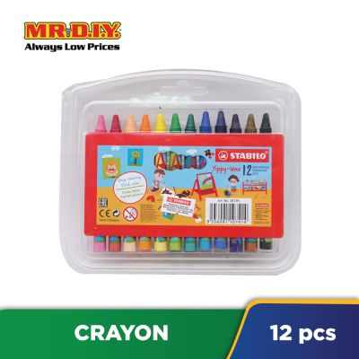STABILO Yippy-Wax Crayon (12 pieces)