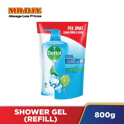 DETTOL Shower Gel Cool Refill (800g)