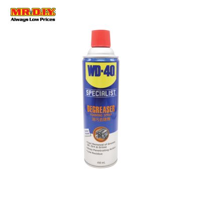 WD-40 Specialist Fast Acting Degreaser Foaming Spray 450ml