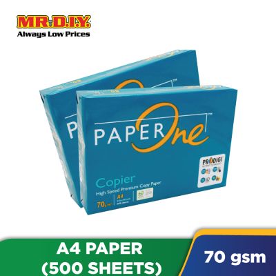 PAPER ONE A4 Paper 70gsm (1 ream x 500 Sheets)