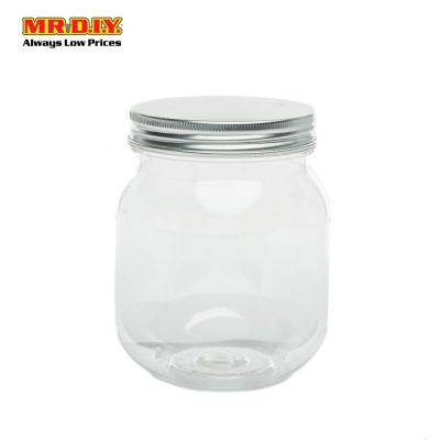 Plastic Jar with Aluminium Lid