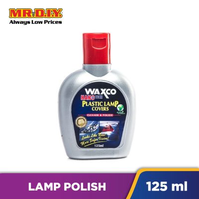 WAXCO Nano Tech Plastic Lamp Covers Cleaners Polish 125ml