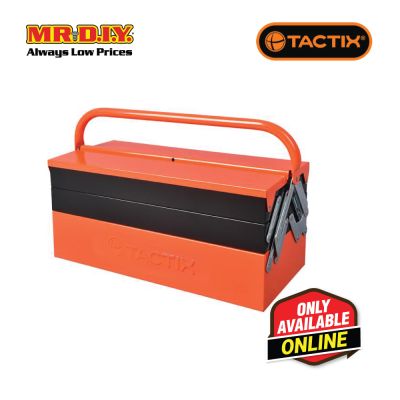 TACTIX 5-Drawer Metal Tool Box (45.7cm)