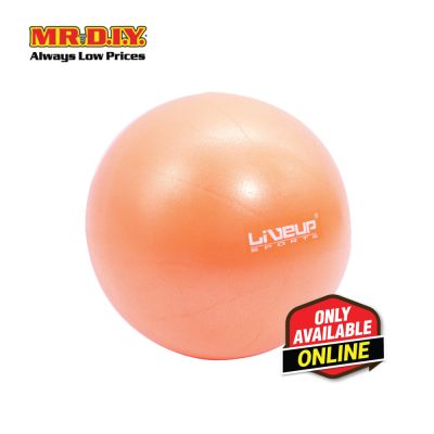 LIVEUP Sports Yoga Mini Ball Pilates - Orange (25cm) LS3225