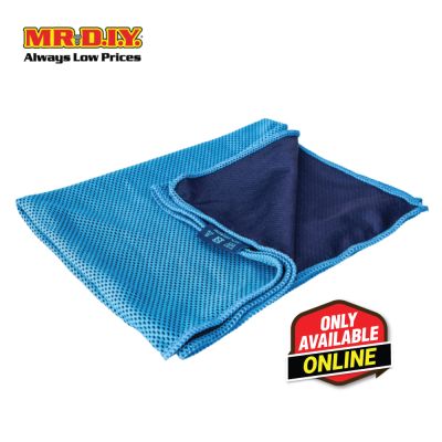LIVEUP Sports Cooling Towel - Blue (30cm) LS3742