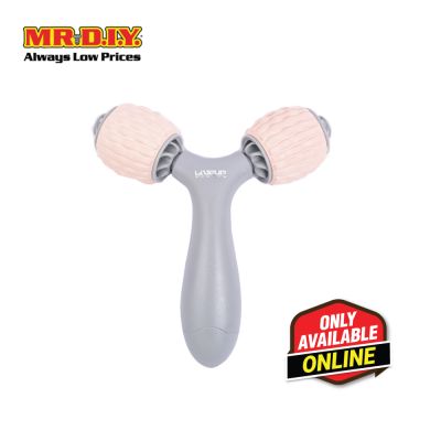 LIVEUP Sports Hand Y-Shaped Massager Roller - Pink LS5107