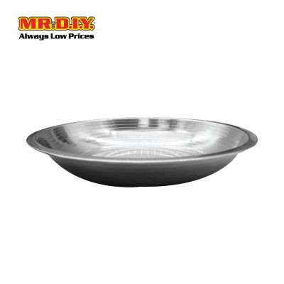 (MR.DIY) Stainless Steel Plate (26 cm)