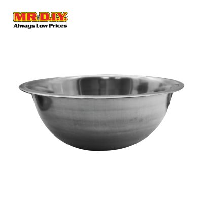 (MR.DIY) Stainless Steel Deep Footed Bowl (24 cm)