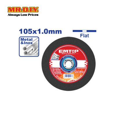 [PRE-ORDER] EMTOP Abrasive Metal Cutting Disc EACD101051