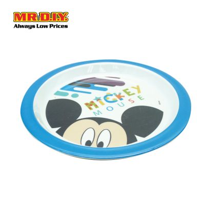 Disney Mickey Melamine Plate (22cm x 2cm)