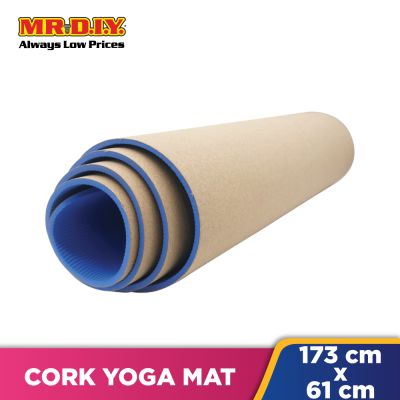 (MR.DIY) Sport Cork Yoga Mat (173x61cm)