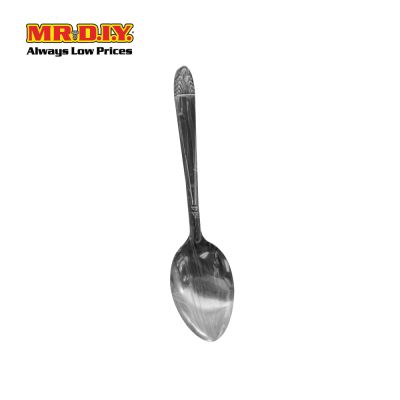 (MR.DIY) Stainless Steel Spoon Floral Design (10 Pcs)