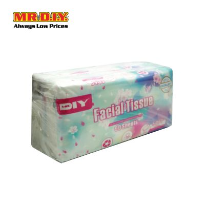 (MR.DIY) Soft Pack Facial Tissues 2PLY (2 x 90&#039;s)
