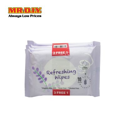 (MR.DIY) Lavender Wipes (10 x 4 packs)