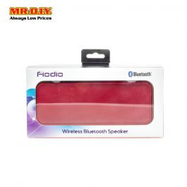 FIODIO Rectangular Bluetooth Wireless Speaker  Red MR  DIY 