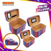 (MR.DIY) Multi-Size Cosmetic Case Set