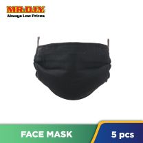 Black Earloop Face Mask