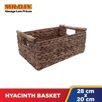 Water Hyacinth Basket S 28x20x11cm 