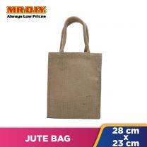 Natural Reusable Jute Bag (23x10x28cm)