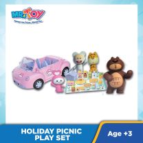 Toys Kid Picnic Car & Holiday Travel Jet Playset