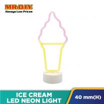 (MR.DIY) LED Neon Light Stand (Ice Cream)