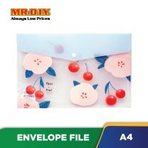 Flower Pattern Envelope A4 File