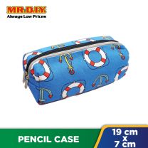 Stationery Fabric Pencil Case With Two Zip