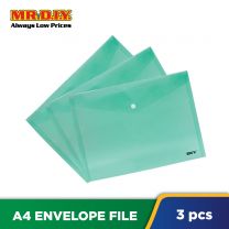 (MR.DIY) A4 File Bag (3 pieces)