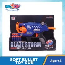Blaze Storm Gun with 10 pcs Soft Bullet