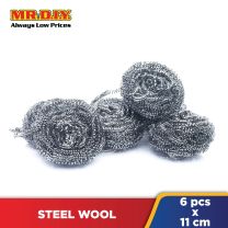 (MR.DIY)  Cleaning Steel Wool Ball (6pcs x 11cm)