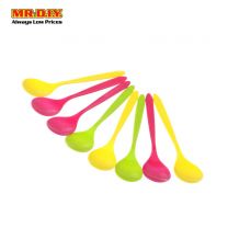 Fashion Colorful Plastic Spoon (8 pcs)