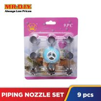 (MR.DIY) Piping Nozzle Set (9 pieces)