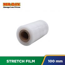 Transparent Stretch Film Black Mini Roll (100MM)
