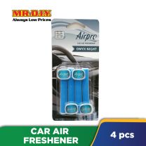 AIRPRO Car Air Freshener Onyx Night (4 pieces)