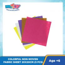 Colorful Non-Woven Fabric Sheet 20x20cm (5 pcs)